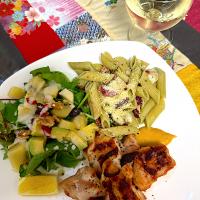 鳥もも肉塩麹焼き