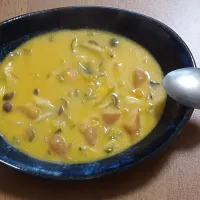 かぼちゃとキノコと玉ねぎのウインナーポタージュ|ナナさん