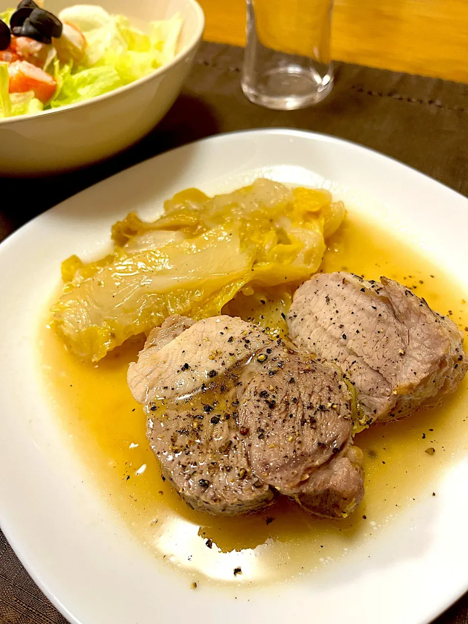 塩豚と白菜の煮込|あかちさん