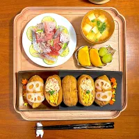 アルモンデお稲荷さん御膳🦊✨