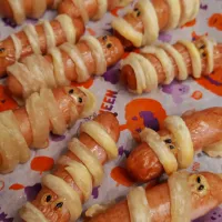 【ミイラのウィンナーパイ】|琥珀さん