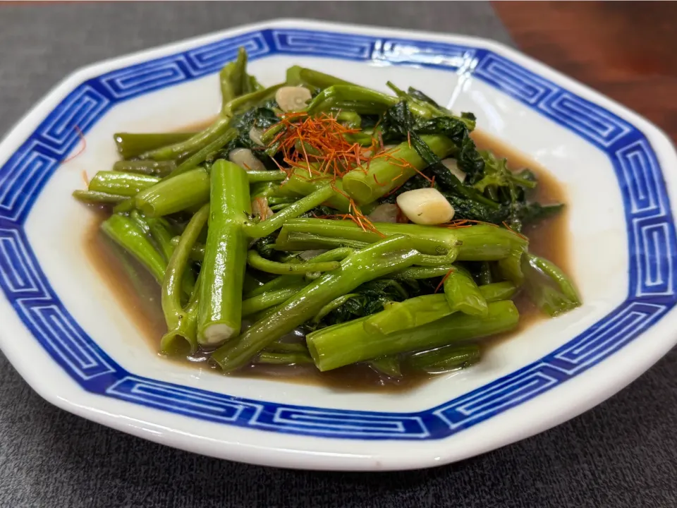 タイ風空芯菜の炒め物|Little Darlingさん