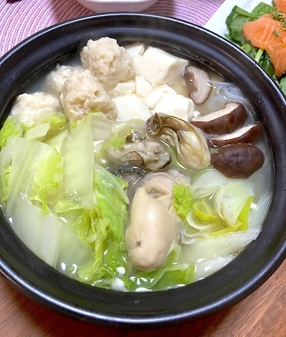 あったか秋の牡蠣鍋🥢🍲|keitanさん