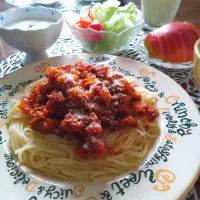 糖質ゼロ麺！自家製ボロネーゼ|まめころさん