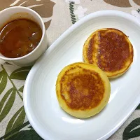 米粉パンケーキ、ビーツスープ|jackybeanさん