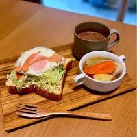 朝の定番、キャベツパン🍞🥚|kaeさん