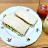 朝食 サンドイッチ|ふわふわさん