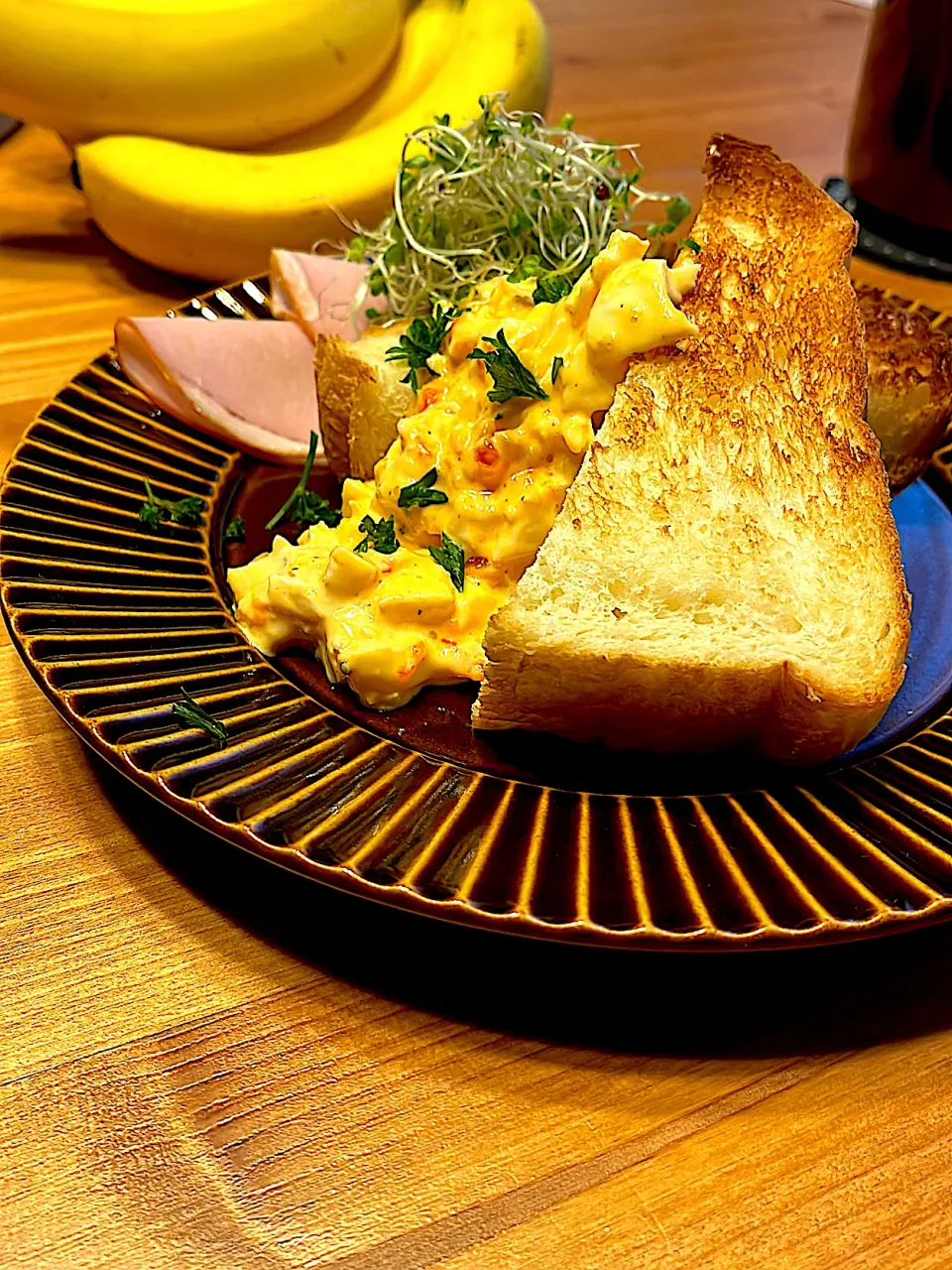 ハム玉子トースト|おさかなさん