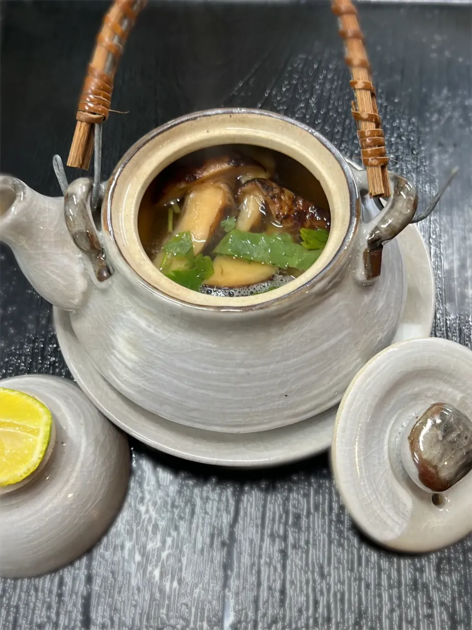 松茸土瓶蒸し|料理長さん