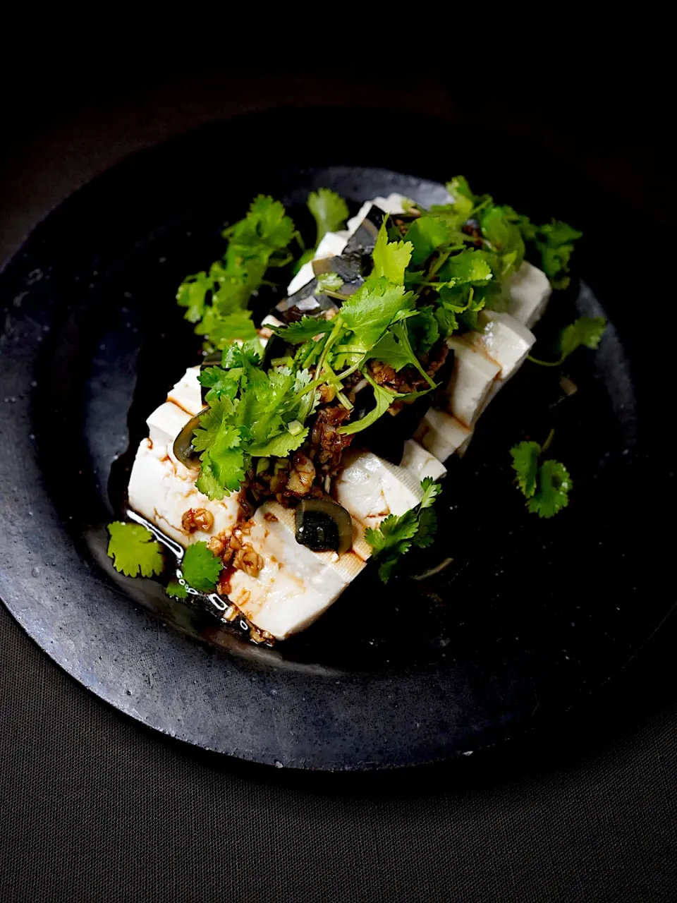 まる(丸大豆)さんの料理 桜エビ醤のピータン豆腐|てつやさん