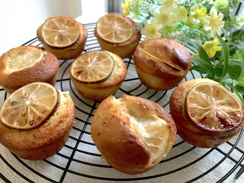 ＊ハーブ入りレモンマフィン🍋🌿＊|＊抹茶＊さん