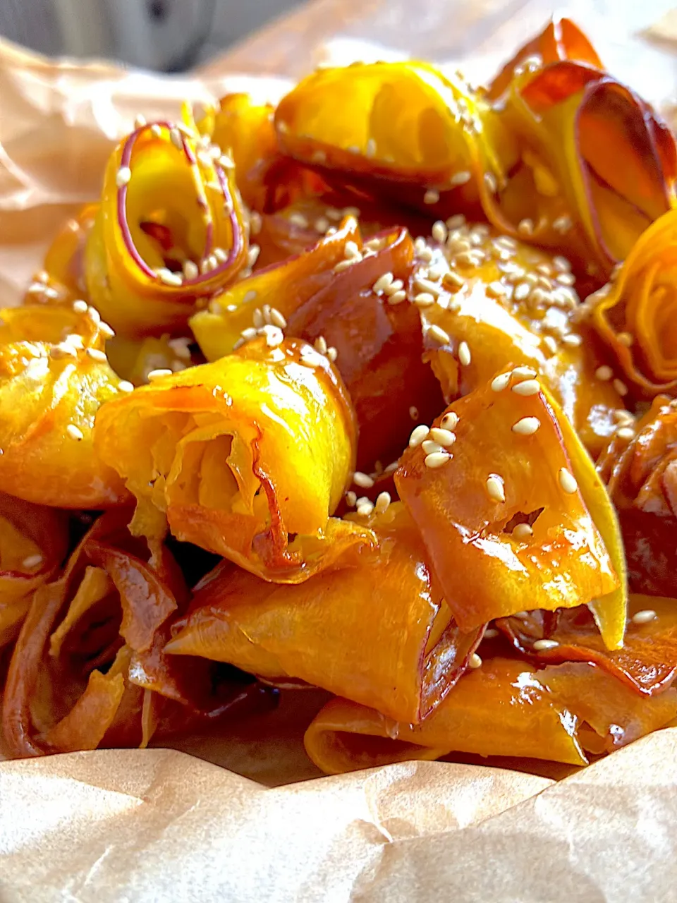 くるくるさつまいも🍠チップス|ユリユリさん