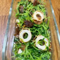 再生豆苗×柚子きのこ味噌和え|morimi32さん