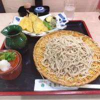 天ざる蕎麦　大盛り|柿さん