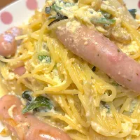 カルボナーラ風スパゲティ|masaさん