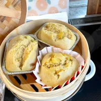 さつまいもの蒸しパン|キヨさん