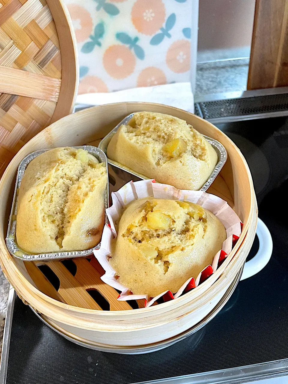 さつまいもの蒸しパン|キヨさん