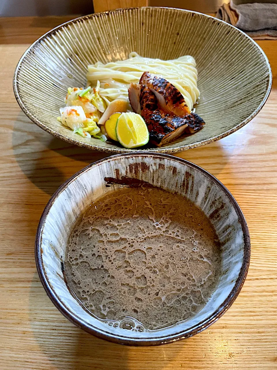 麺キイロ　秋刀魚のつけそば|なお🅿️さん