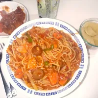 黒酢あん(ケチャップも入ってる)ミートボールパスタ|T Aoさん