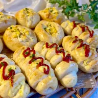 ウインナーロール＆コーンマヨチーズパン|あゆさん