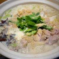 ごま味噌豆乳鍋|もえさん