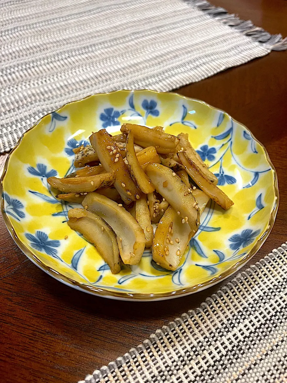 縦切りれんこんきんぴら|lingesさん
