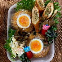 ビビンバおにぎり弁当| ヘルペイさん