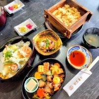 割烹でランチ|シュビラさん