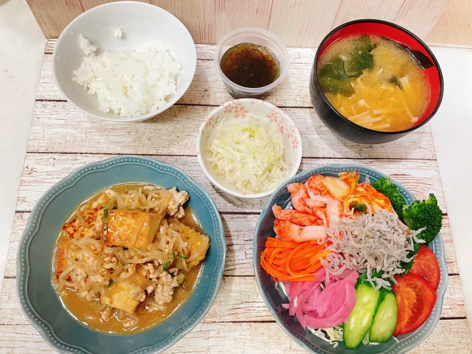 もやしと厚揚げの坦々風炒め|chou  chouさん