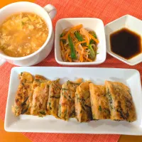 ☆チヂミ　☆ナムル　☆中華スープ|chikakoさん