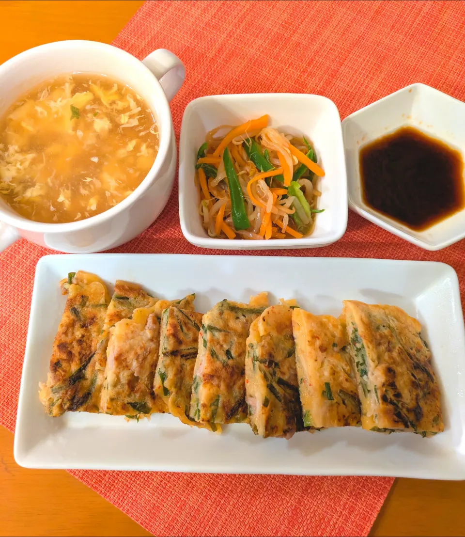 ☆チヂミ　☆ナムル　☆中華スープ|chikakoさん