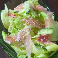 レタスと生ハムのシーザーサラダ|ぱんだのままんさん