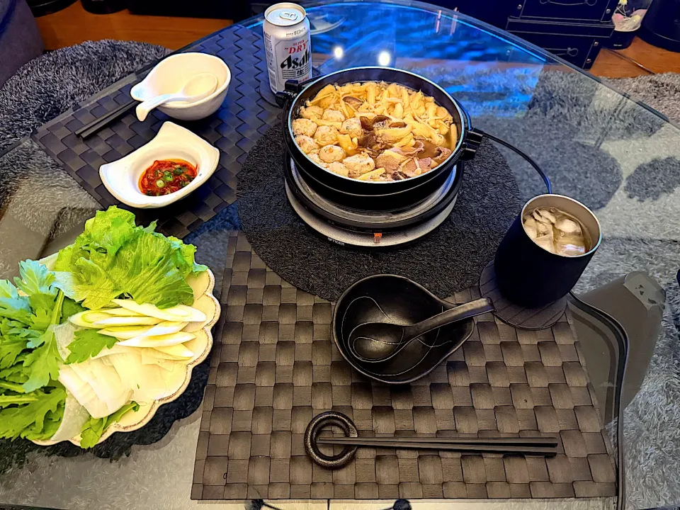 娘と晩酌🍺🥃🍲|yokoさん