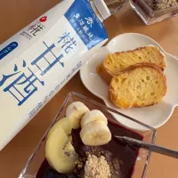 糀甘酒でアサイーボウル|sana.ayaさん