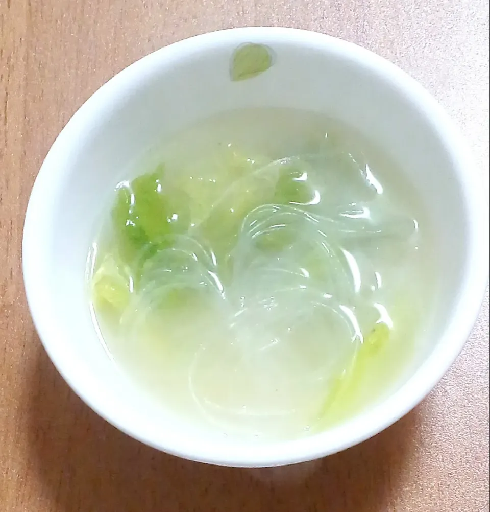 白菜と春雨の中華スープ|ナナさん