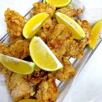 いただき物のレモン🍋　唐揚げ作りました|Kiyomiさん