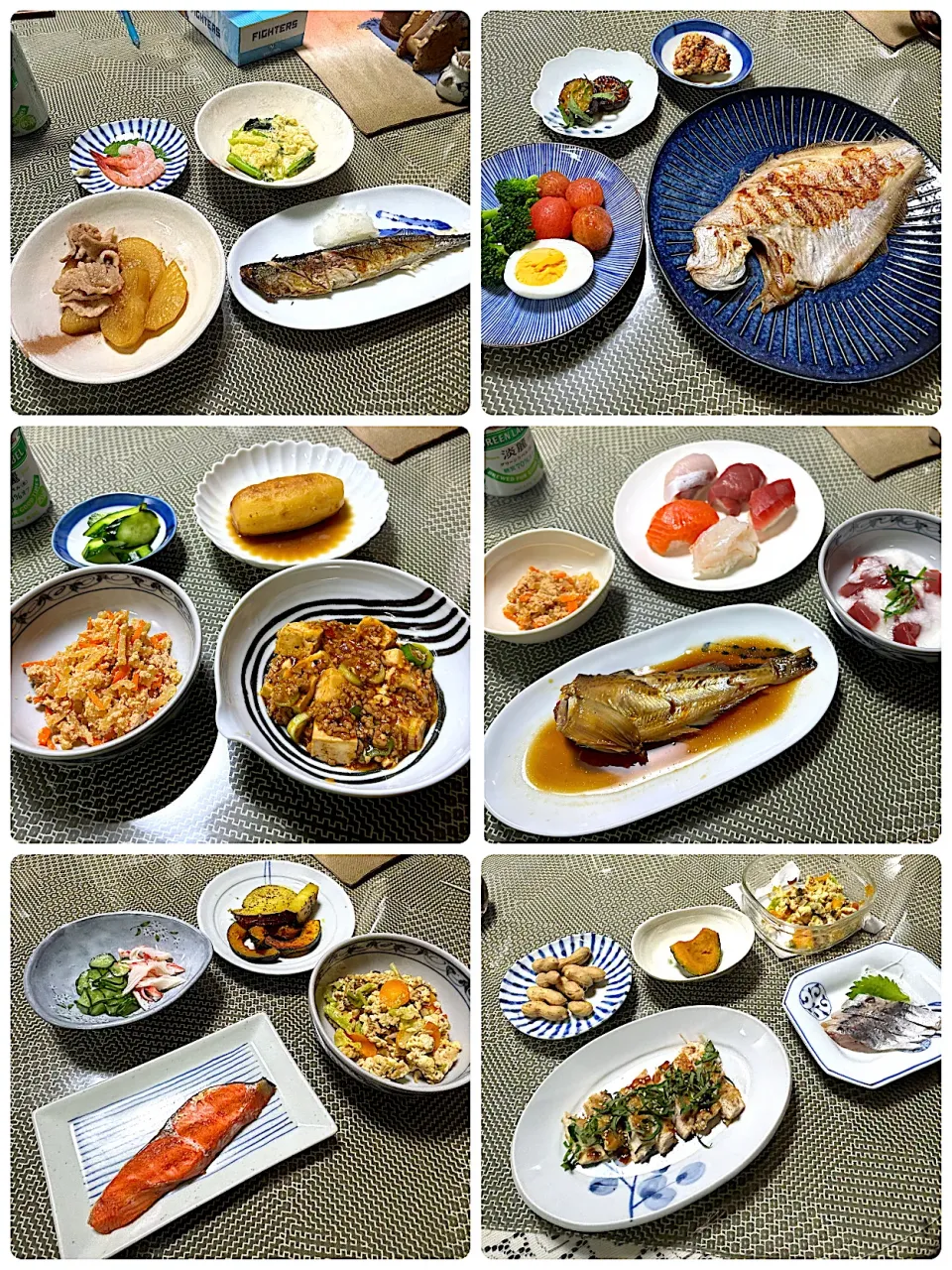 晩ごはん達|あっつさん