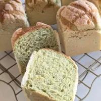 キューブ型メロンパン（抹茶）| mihoさん