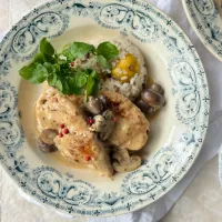 チキンフリカッセ🇫🇷|asumi-yuzukoさん