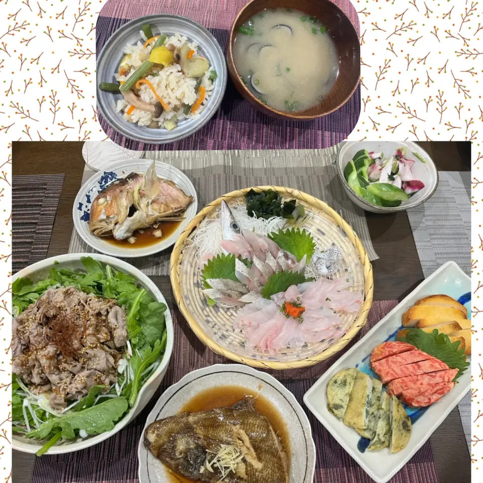 甥の結婚式のため子ども達帰省 晩ご飯|sakuramochiさん