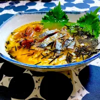 ももさんの料理 博多風ごま鯖茶漬け|ももさん