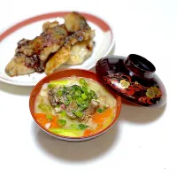 魚のあら汁、バター焼き|イシュタール石井さん