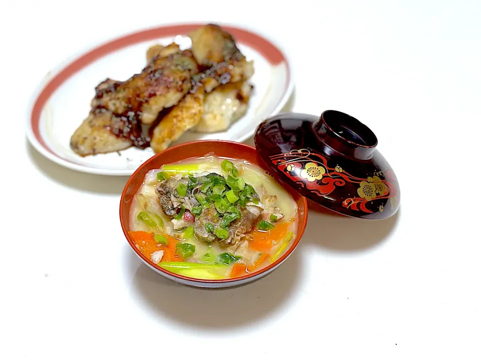 魚のあら汁、バター焼き|イシュタール石井さん