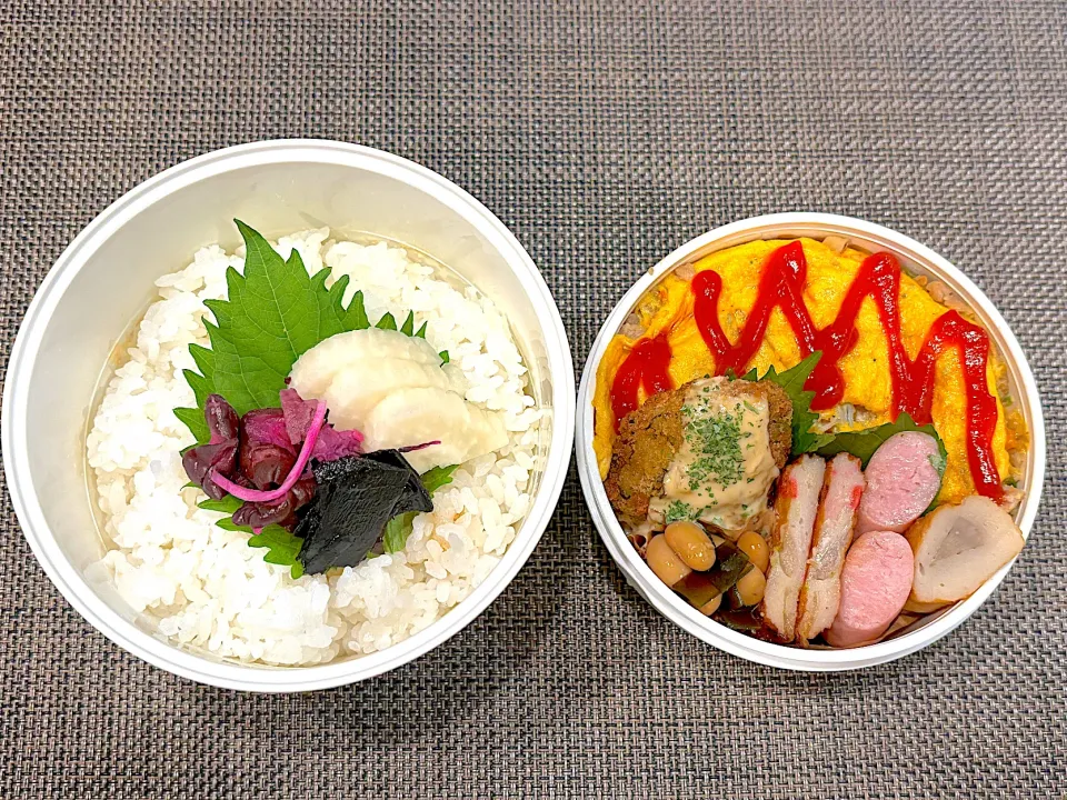 高校生息子のお弁当🍱 オムレツ弁当🍱|Snow10さん