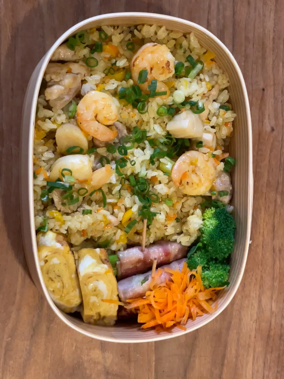 シーフードカレーピラフ弁当|michikaさん