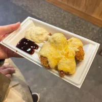 チーズ牡蠣フライ