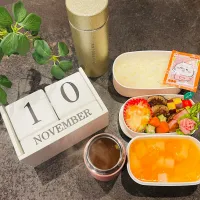 新たしいスタバタンブラーが主役！？弁当。|MUY_Beeeeさん