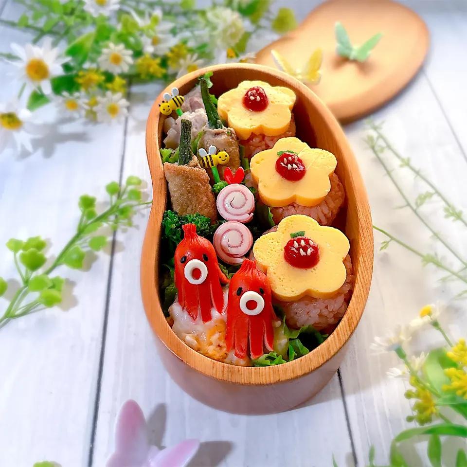 オムおにぎり弁当|sachikoさん