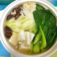 旦那さん作湯豆腐| ヒロコさん