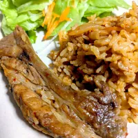 キムチスペアリブ飯|じょうさん
